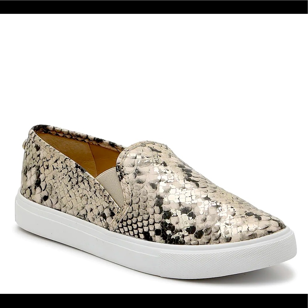 Steve Madden Snake Print Slip On Tennis Shoes